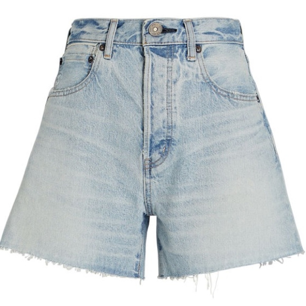 MOUSSY VINTAGE Funston Denim Cut-Off Shorts size 26